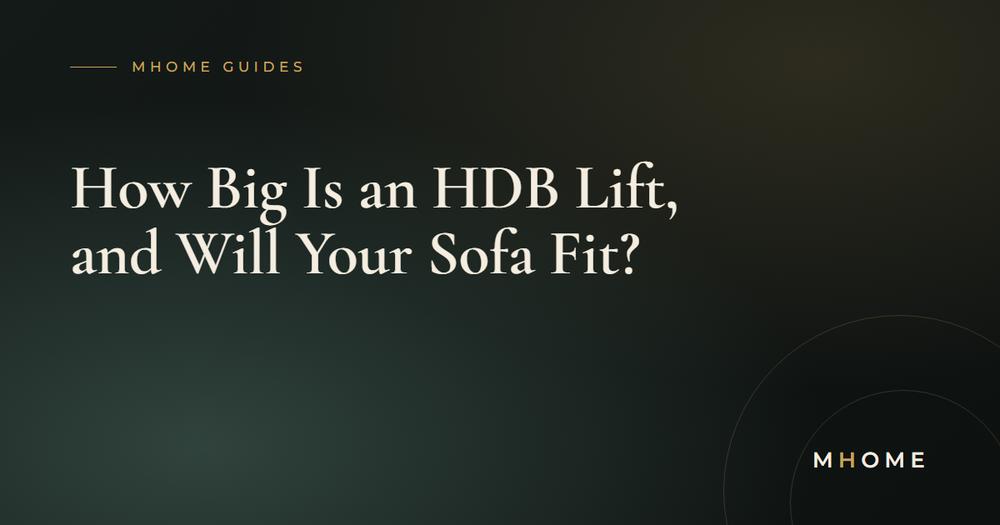 How Big Is an HDB Lift, and Will Your Sofa Fit?