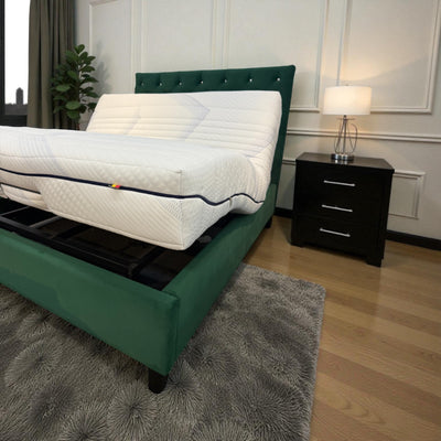 Cilio Adjustable Electric Recliner Bed Set