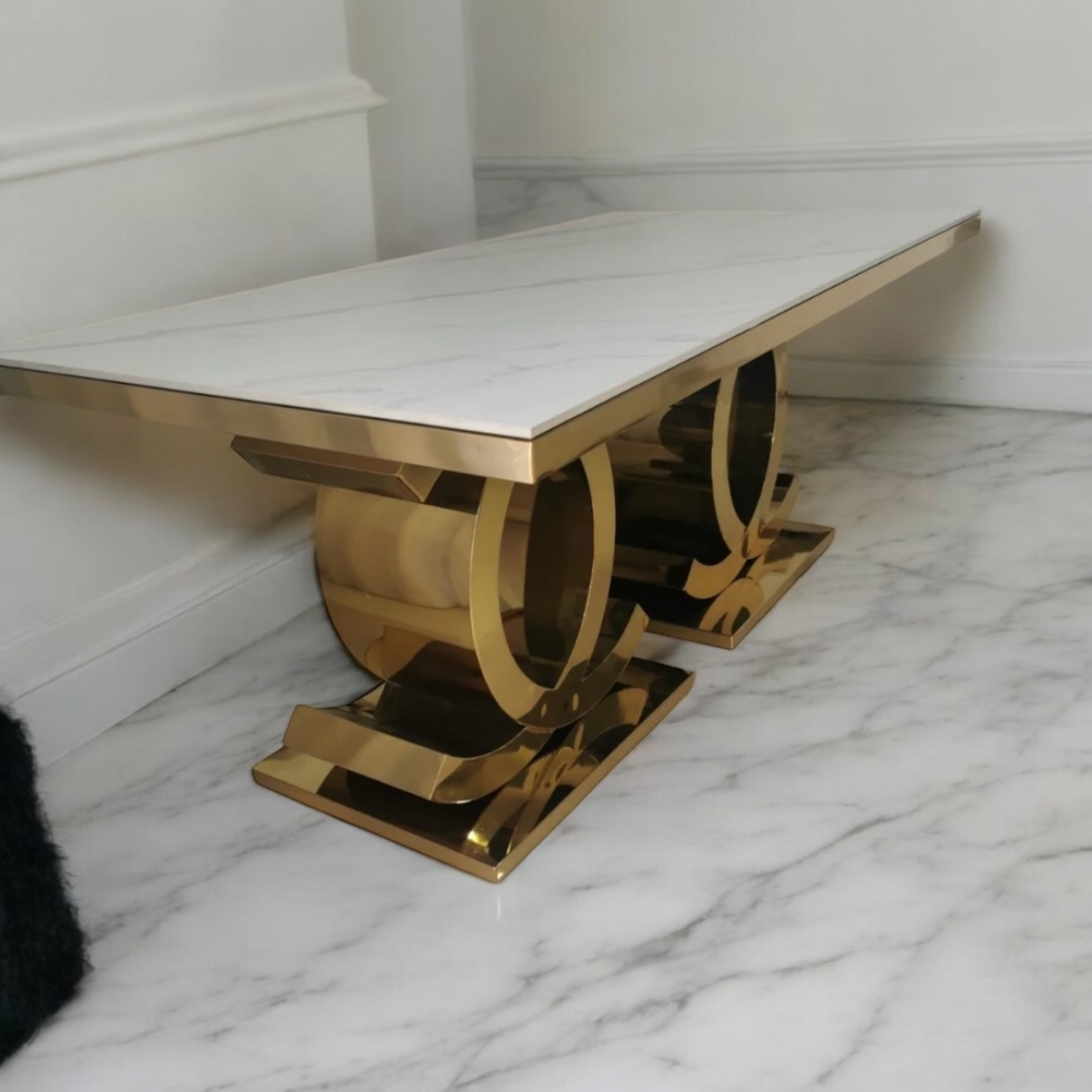 Double Chanel Dining Table