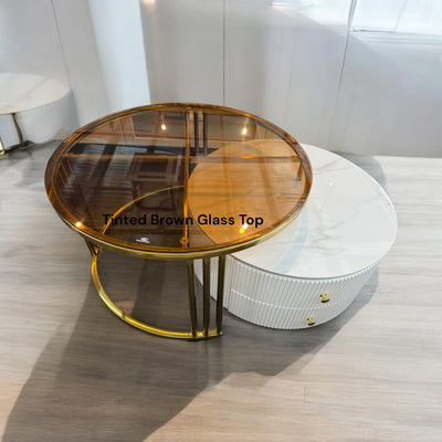 Pearly Coffee Table Set