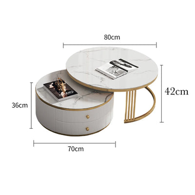 Pearly Coffee Table Set