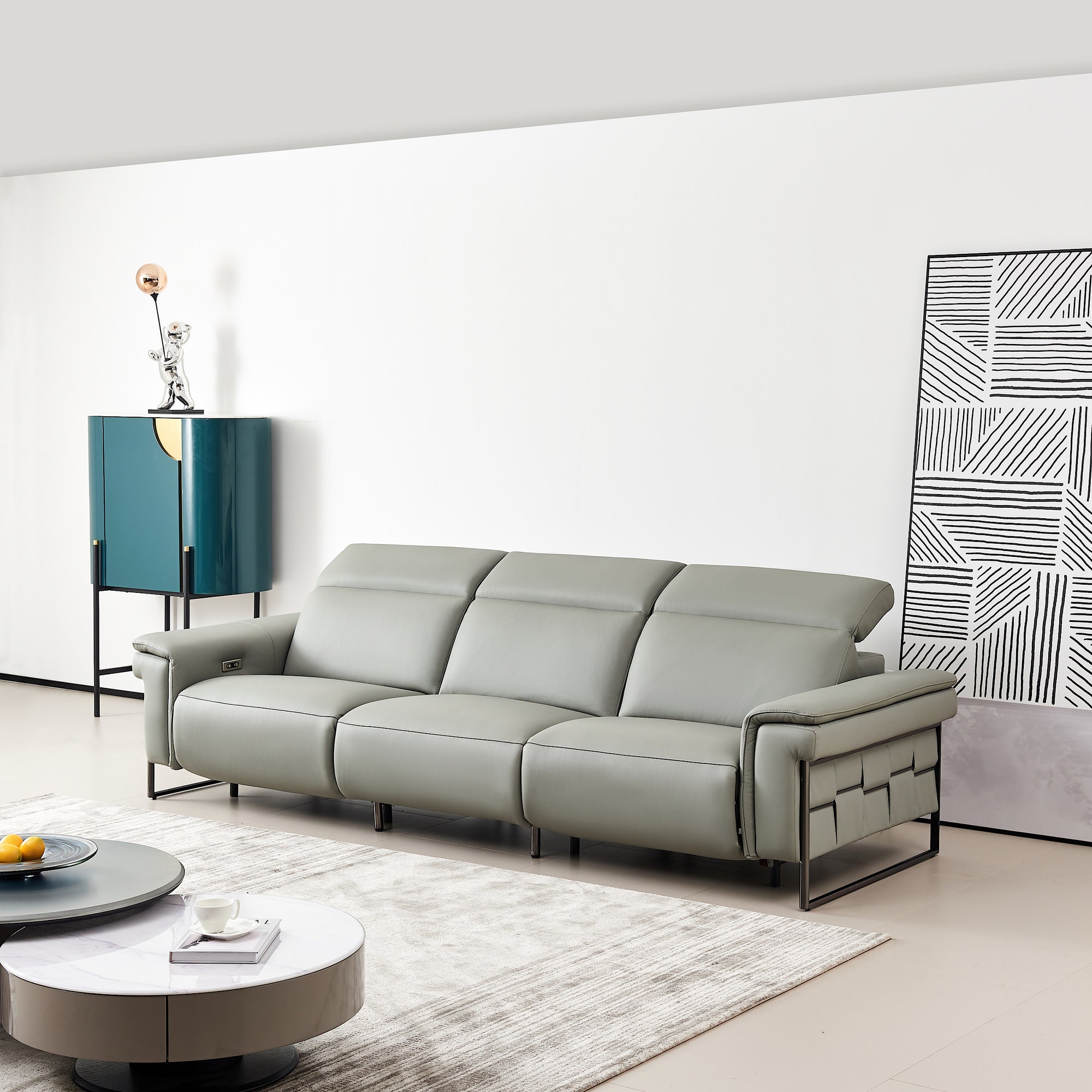 Modern Electric Recliner Sofa | Cabinets Matttroy