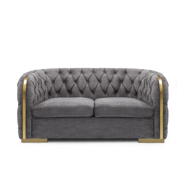 Silver Gaux Sofa