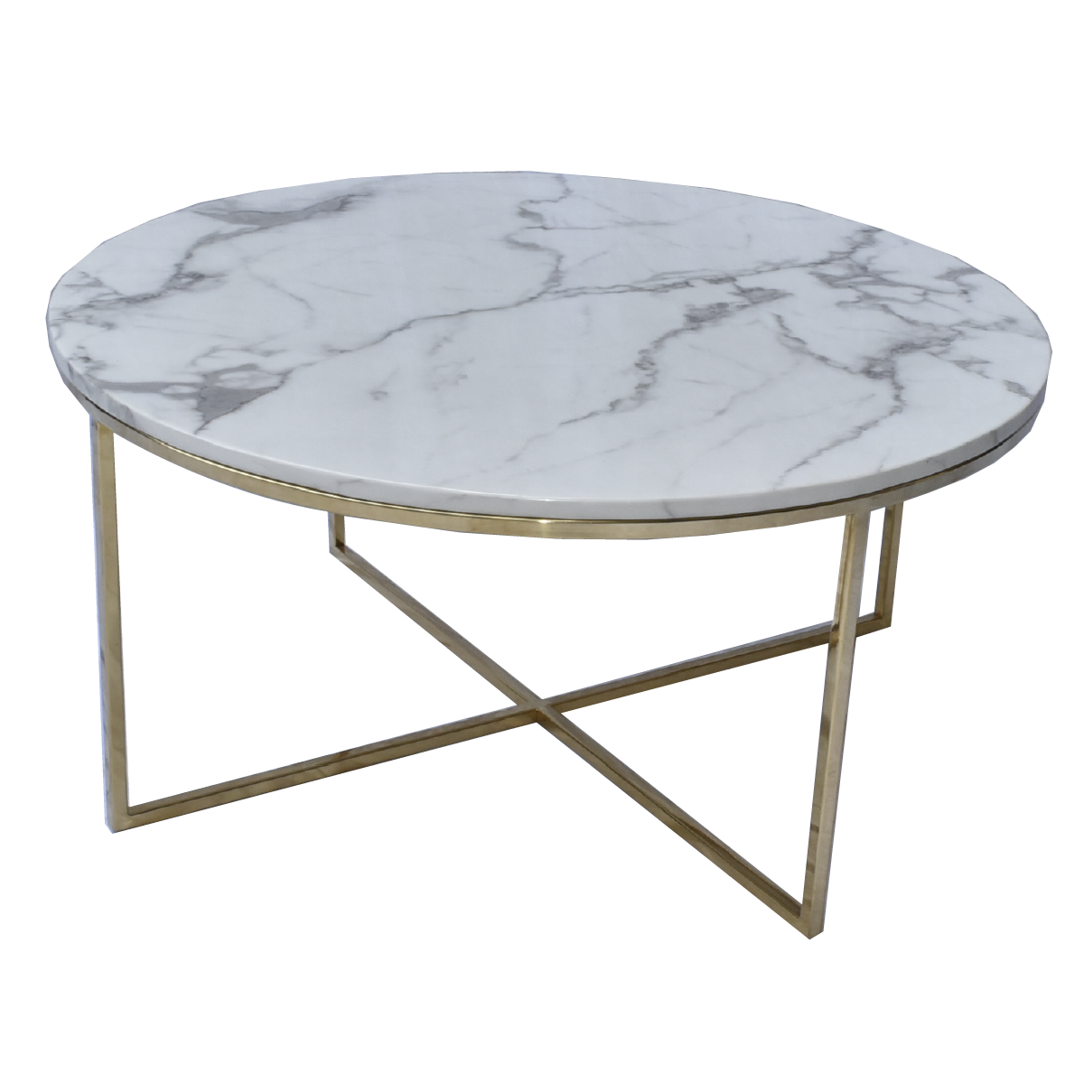 Max Marble Coffee Table Low - mhomefurniture