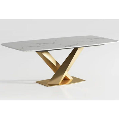 Rays Marble Dining Table - mhomefurniture