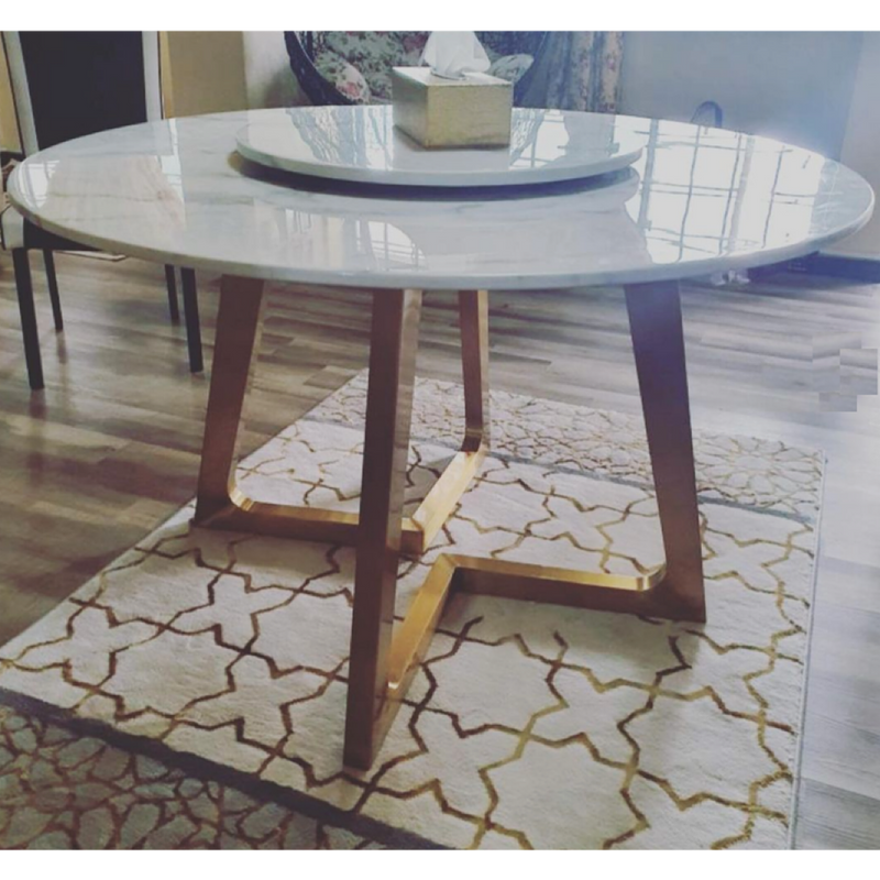 Etois Marble Table Round