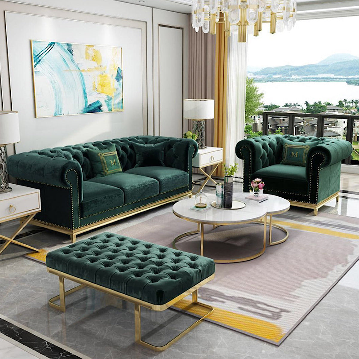 Sofie Jade Sofa - mhomefurniture