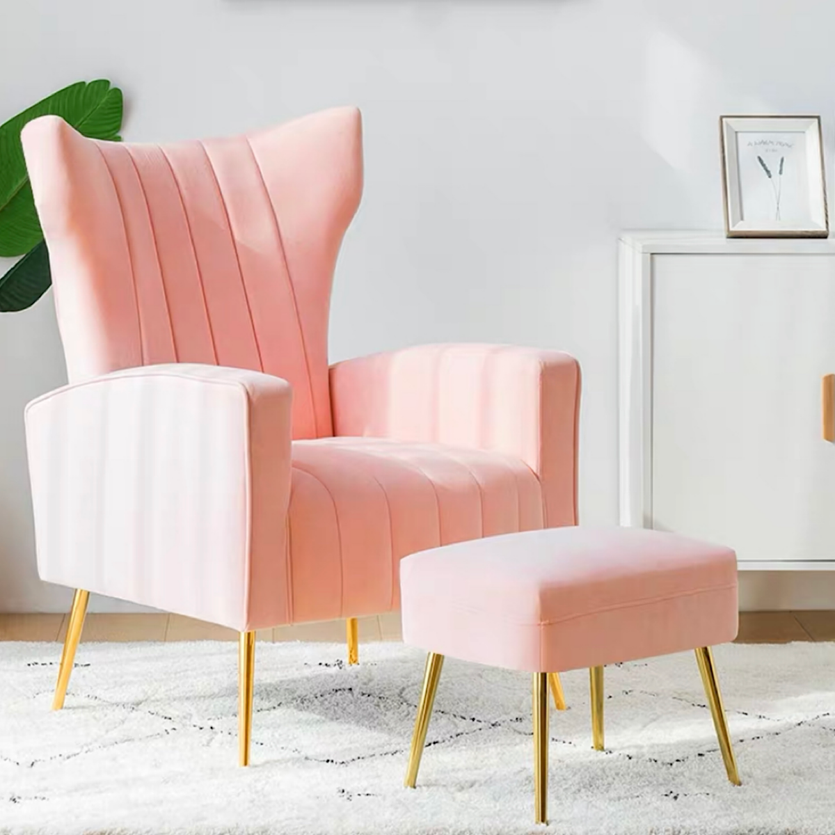 Steff Armsofa with Foot Rest